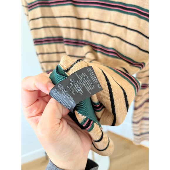 Tory Burch Striped Madeline Pullover - Picture 9 of 13